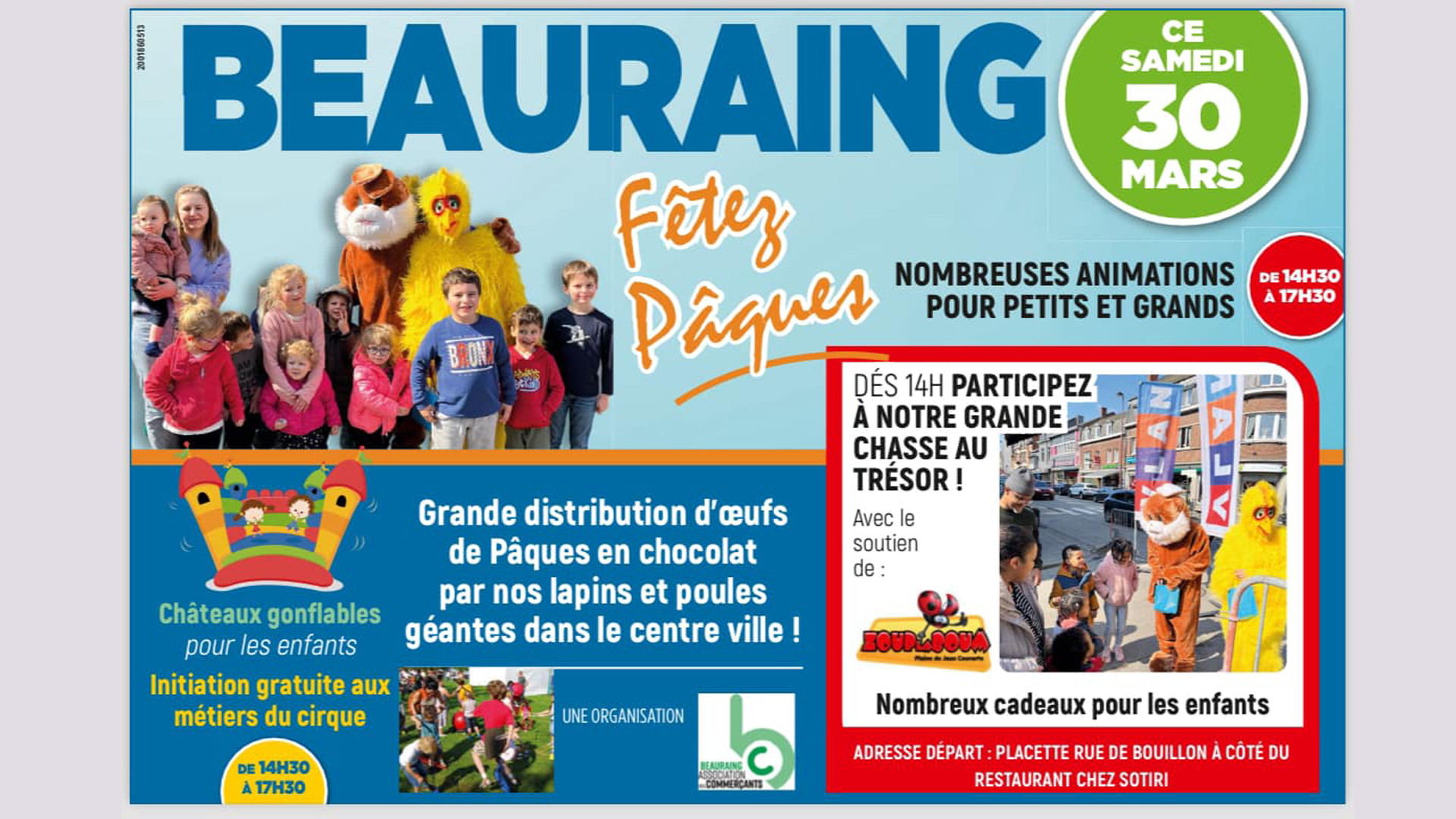 Pâques des commerçants beaurinois