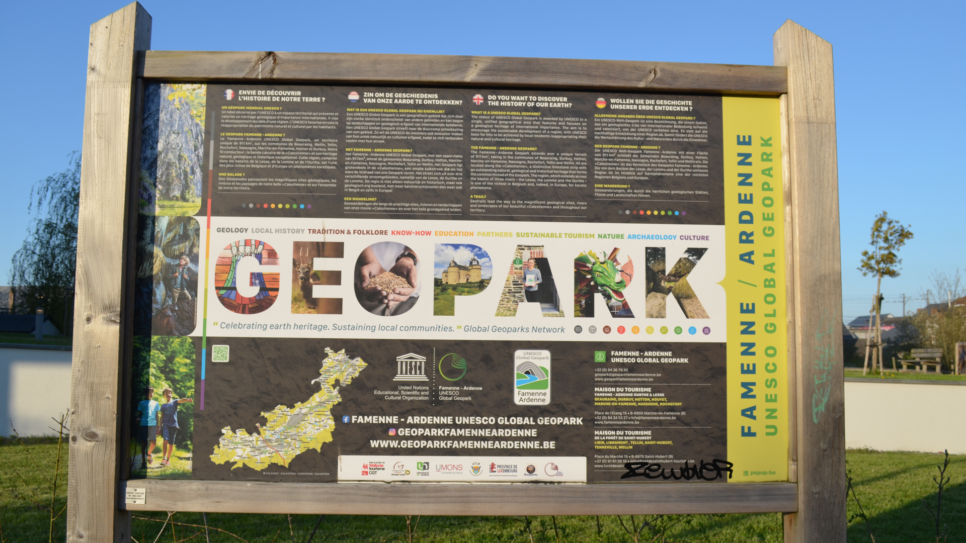 Wat is het Geopark Famenne-Ardenne?